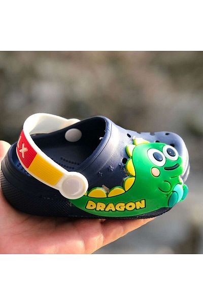 Pandalina Children's sandals slippers baby dragon (baby dragon) figured non-slip