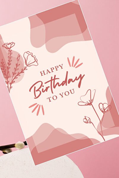 Emtory Home 10 Adet Doğum Günü Motto Kartı - Doğum Günü Tebrik Kartı  10x15cm...