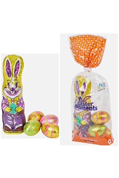 QUEEN AKSESUAR İthal lüks Alman kalitesi hediye paketli büyük tavşan paskalya...