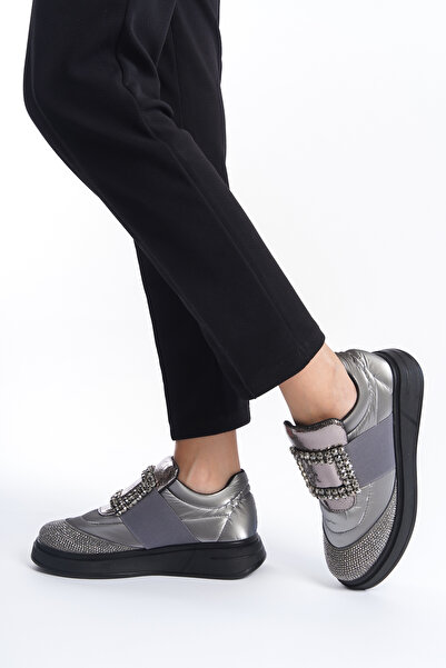 zaınexpress Kadın Sneaker Yüksek Taban Spor Ayakkabı