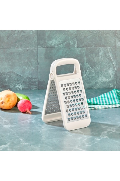 bshome مبشرة إينوكس قابلة للطي وقابلة للفصل باللون الأبيض