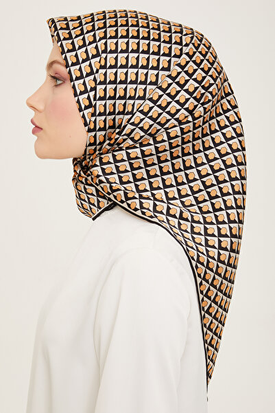 Armine Μεταξωτό Φουλάρι ARMINE 9109D - Τσίλι