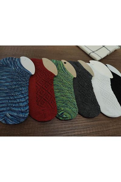 Leement socks Дамски чорапи с 6 чифта памучни мрежести маратонки