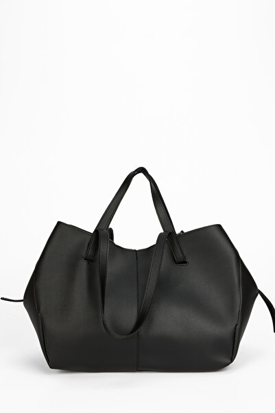 minebag Speciální design Doplňková peněženka Detailní Pole Dámská taška přes rameno Černá