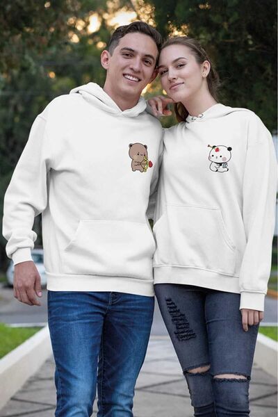 PERISENSE للجنسين النساء الرجال المعتاد زوجين عاشق مزيج دودو و بودو مطبوعة مق...