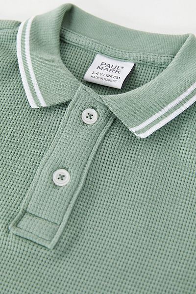 PAULMARK Boy's Polo Neck T-shirt