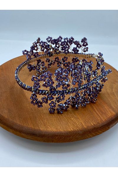 VENTUS ACCESSORIES Crystal Stone Henna-Evening Dress-Wedding Crown