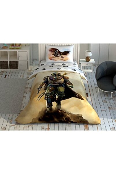 Taç Set cuvertură de pilota din bumbac cu licență Mandalorian Dust Cloud Disney