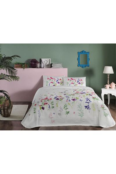 Taç Miya Green Single Pique Set