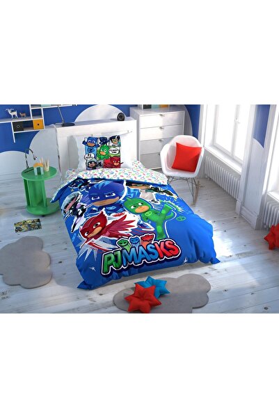 Taç Pj Masks Hero Cotton Licensed Duvet Cover Set