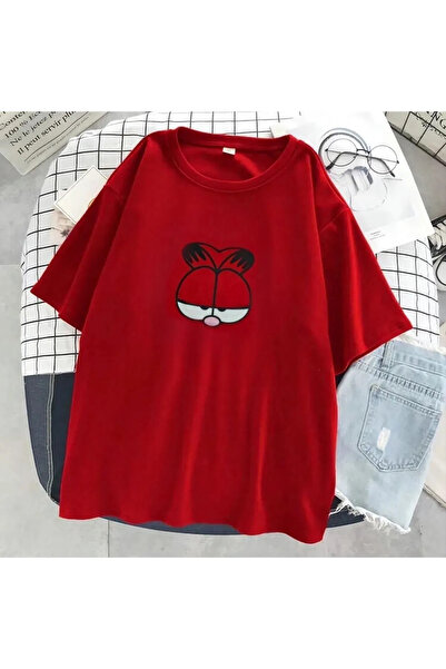 Machetta Dečiji Garfield Štampano Oversize kroj Pamuk Dečji T-shirt ü