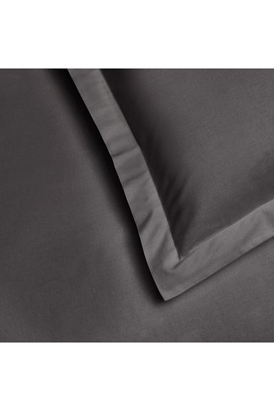 Taç Ranforce Queen Size Personality Bed Sheet - Anthracite