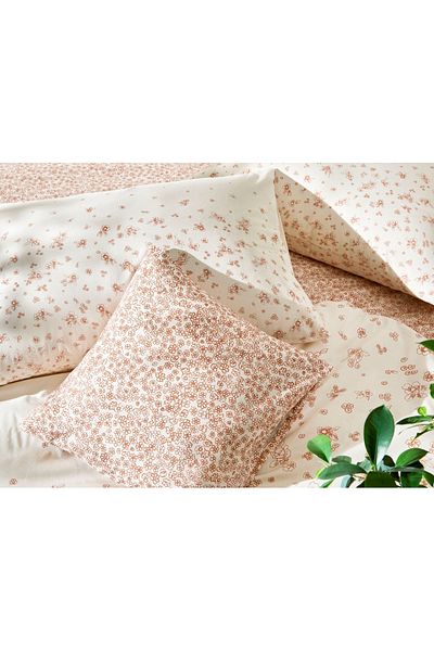 Taç Ginny Ranforce Single Duvet Cover Red