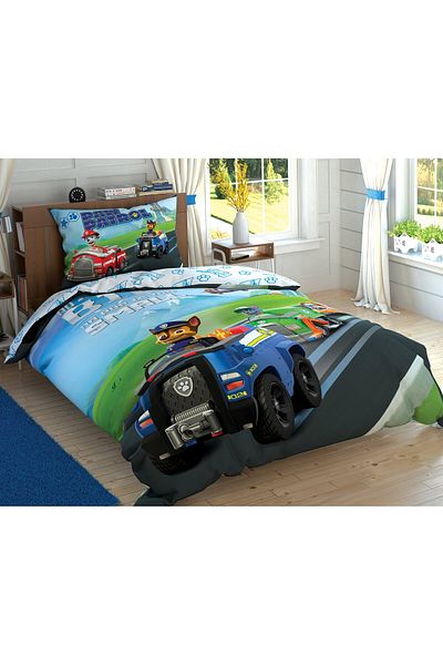 Taç Paw Patrol Team Cotton Licensed Bedding Set