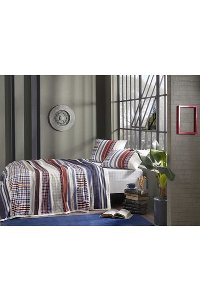 Taç Theo Claret Red Single Pique Set 160 X 230cm