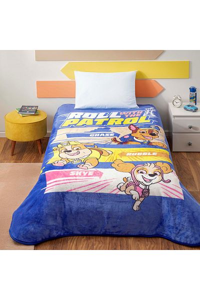 Taç Paw Patrol Licensed Blanket Team