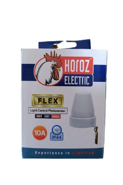 Horoz Elektrik Flex Günışığına Duyarlı Fotosel Role 10A 1200W IP44