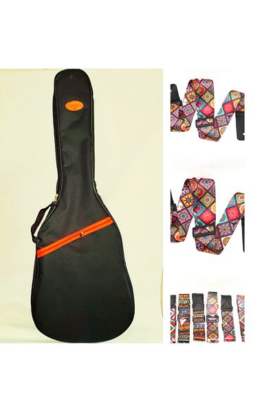 PANDURA MÜZİK OD44 CLASSIC GUITAR SOFTCASE AND STRAP SET