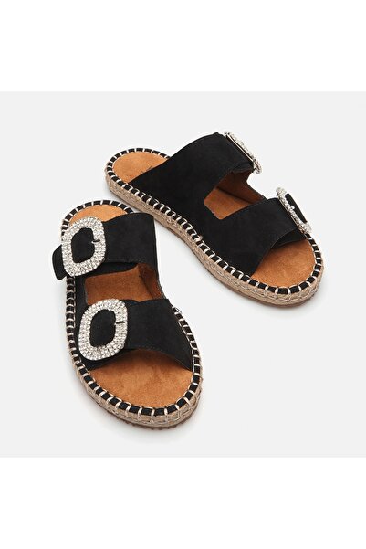 Yaya by Hotiç Women's Slippers - Black Pedestrian