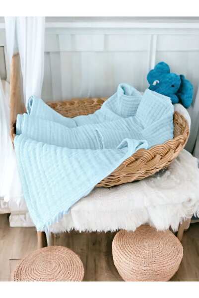 Joyous Mom Kids 4 طبقة بطانية موسلين للأطفال غطاء موسلين عضوي بطانية أطفال من...