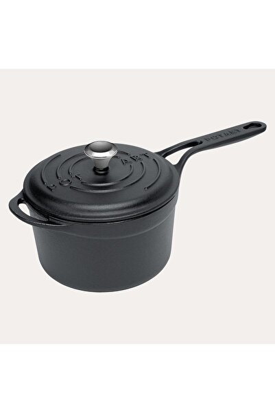 Pot Art Siyah Mini Döküm Tencere 18 cm