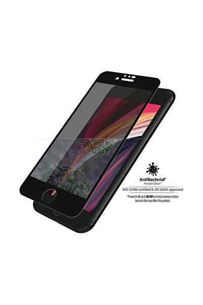 Panzer Glass Iphone 6/6s/7/8/se (2020/2022) Προστατευτικό Γυαλί Οθόνης Μαύρο