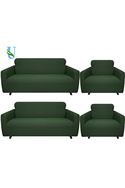 Uy Style Tekstil canapea jacquard, canapea, husă pentru canapea cu model de scoarță (model de tijă) 3311set