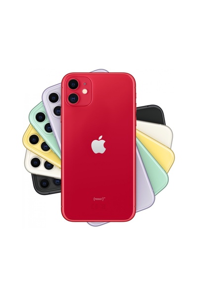 Apple Yenilenmiş iPhone 11 128 GB Red Cep Telefonu (12 Ay Garantili) - A Kalite