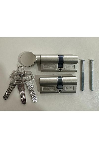 YMK YMK-B68HBG HYBRID STEEL DOOR CYLINDER SET 68MM
