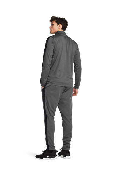 Under Armour Gri Erkek Fermuarlı Yaka Slim Fit Eşofman Takımı 1357139-025 UA Knit Track Suit