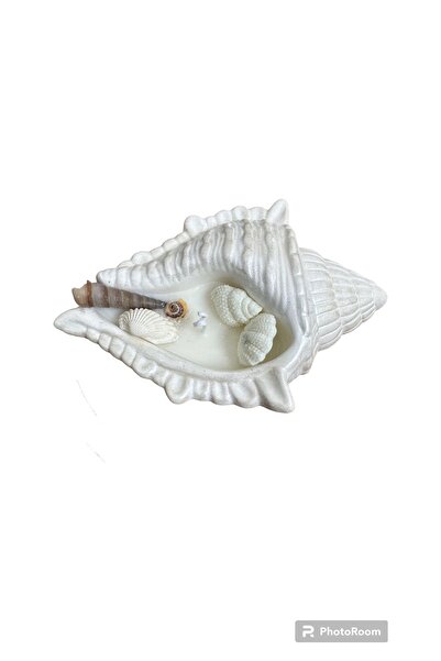 FREE El Yapımı İstiridye Taş Mumluk