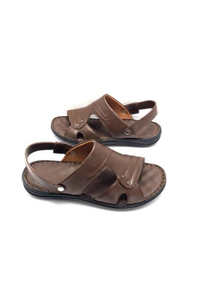 UMUT AYAKKABI Δερμάτινα Ορθοπεδικά Σανδάλια Μασάζ μεγάλου μεγέθους