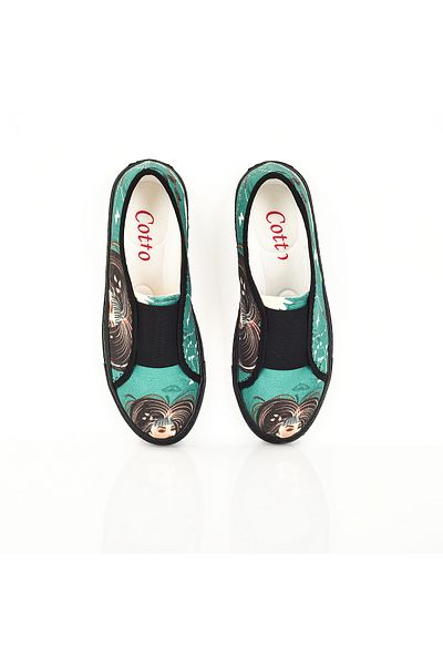 Cotto Shoes Tenis de damă din in