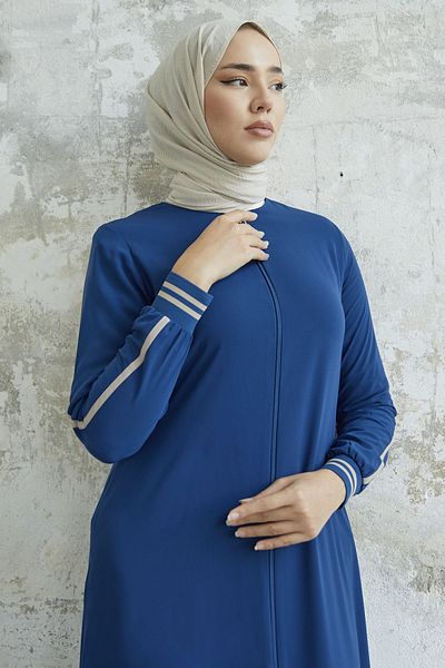 InStyle Indigo Hazel Ferace - proužky a žebra