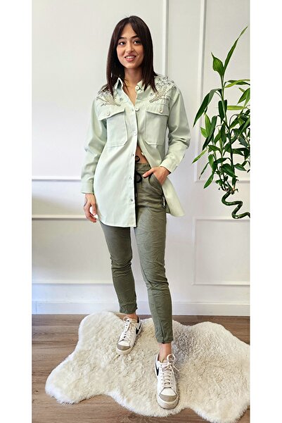 ithalattan Імпортні штани з нубуку