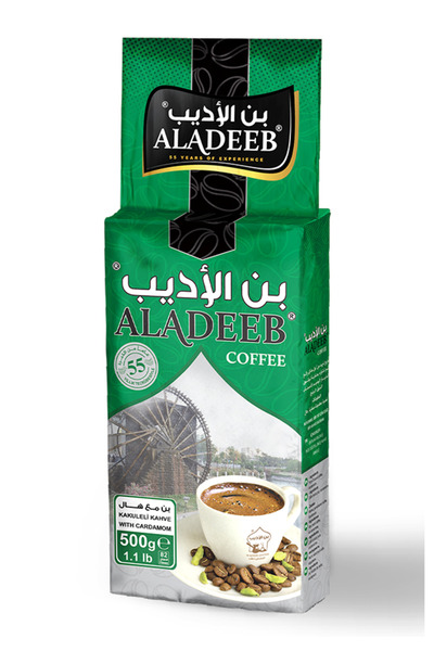 ALADEEB 500 جرام قهوة تركية متوسطة الحجم