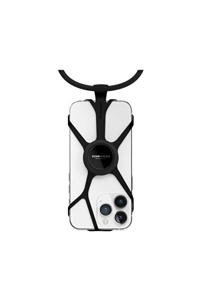 VONMAEHLEN Vonmahlen - Infinity Plus Evrensel Telefon Tutacağı Siyah