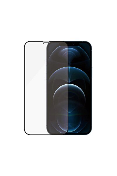 Panzer Glass Iphone 12 Pro Max Uçtan Uca Ekran Koruyucu Cam Siyah