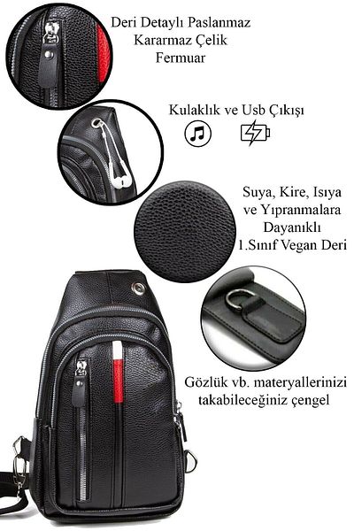 Newish Polo Vegan Leather Crossbody Bag Shoulder Bag