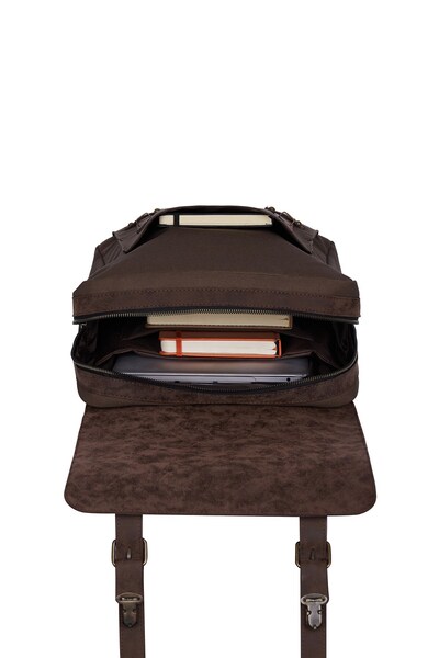 Fudela Nyp Brown Backpack