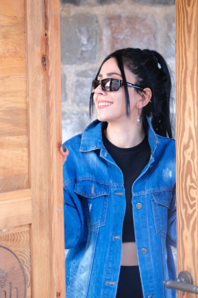 CALDİNİ المرأة السوداء منقوشة العظام الاستقطاب النظارات الشمسية الرجعية CS027 C20