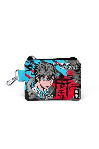 Coral High 21925 Model Anime Model Negru Albastru Poșetă - Copii