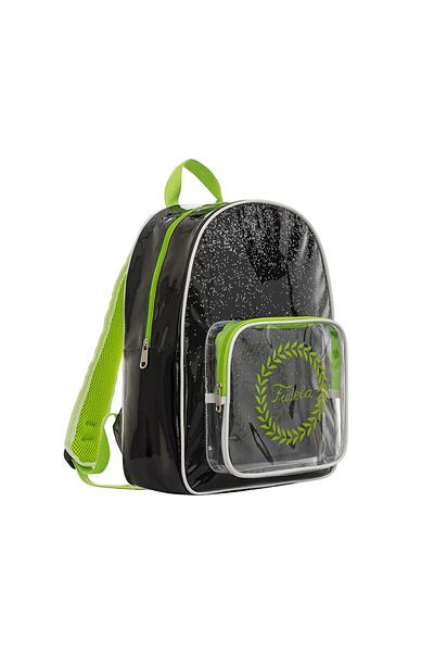 Fudela Nueva Black - Green Backpack