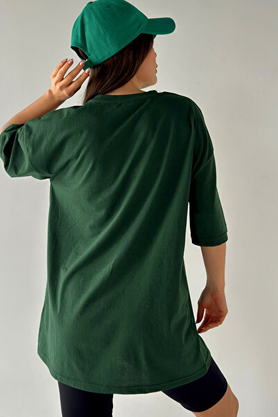 MODAGEN Μπλουζάκι Unisex μονόχρωμο Nefti Oversize