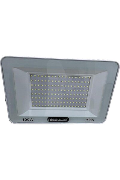 NisaLuce 100W Slim Led Projektör 6500K IP66
