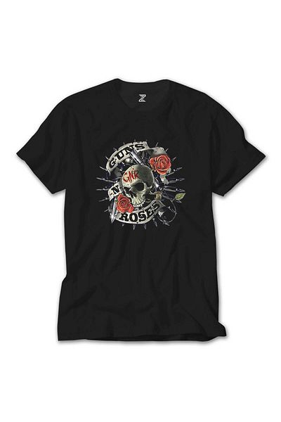Z zepplin Μαύρο T-shirt Gun N Roses Firepower