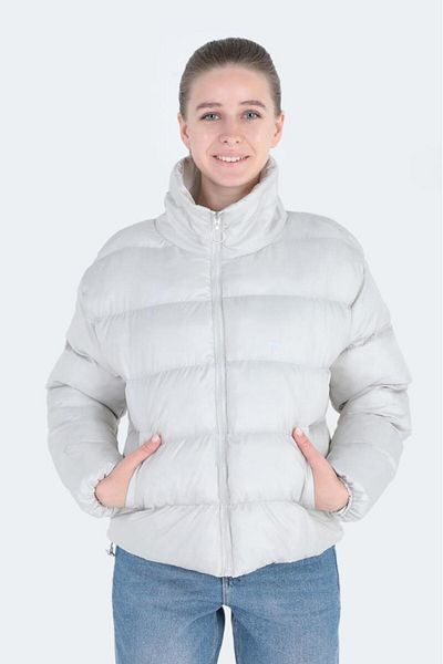 Slazenger Bailey I Women's Coat & Coat Stone Gray ST22JK002-280