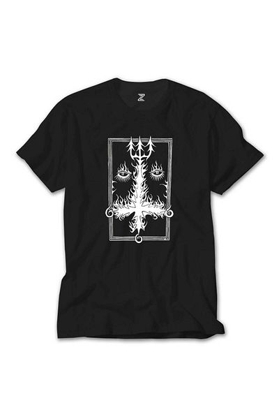 Z zepplin Dissection The Past Is Alive Μαύρο T-Shirt με λογότυπο