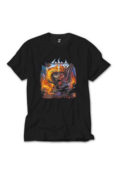 Z zepplin Μαύρο T-Shirt της Sodom Decision Day