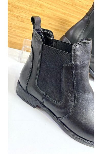 Scavia Keen RM 583 Elastic Genuine Leather Orthopedic Short Boots